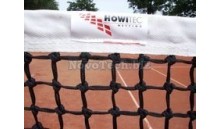 Tenisová síť MASTER, PE, 3 mm, černá, zdvojená