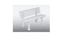 Lavička Cologne b&iacute;l&aacute;