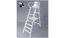 Sedačka pro rozhodč&iacute; DELUXE, b&iacute;l&aacute;