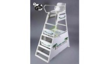 Sedačka pro rozhodč&iacute; GRAND SLAM s reklamn&iacute;mi plochami