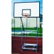 Konstrukce basketbalová MOBIL, sklopná, komplet, bez závaží