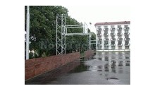 Konstrukce basketbalov&aacute; - kovov&aacute;, př&iacute;hrad., otočn&aacute;