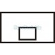 Deska basketbal 1,2x0,9m