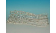 S&iacute;ťka na basketbalov&yacute; ko&scaron;, b&iacute;l&aacute;, PA, 4mm